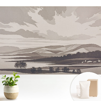 Peisaj montan, armonie pașnică a naturii