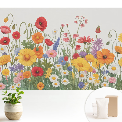 O pajiște colorată, plină de flori