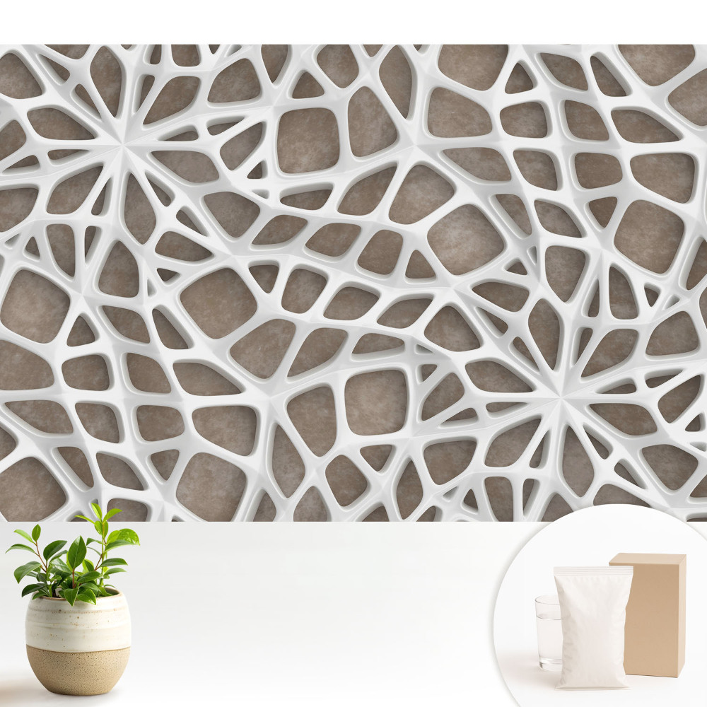 Structură modernă de dantelă tridimensională