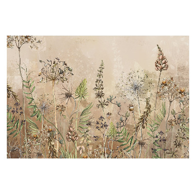 Motive pastelate cu plante