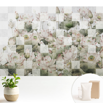 Flori de lotus şi modele geometrice