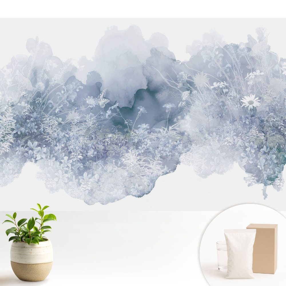 Flori în culori pastelate