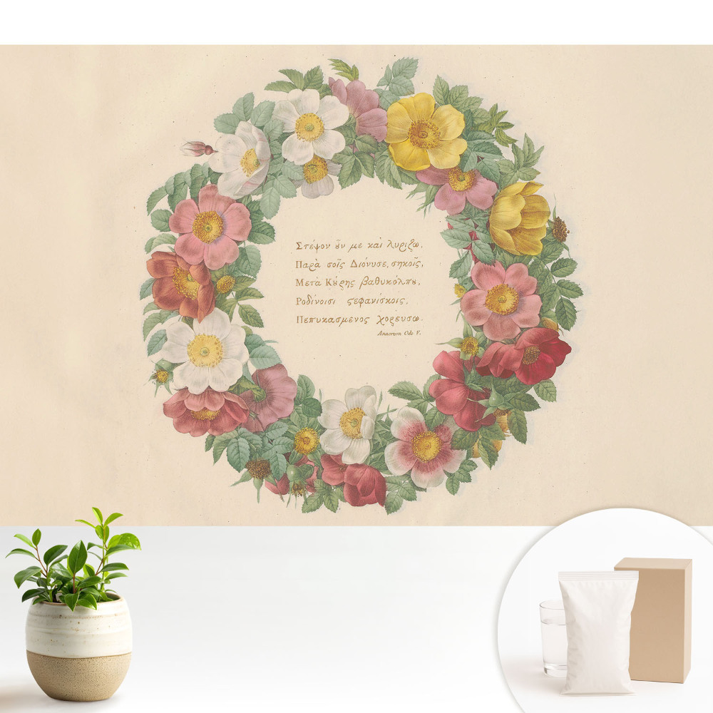 Coroană florală clasică