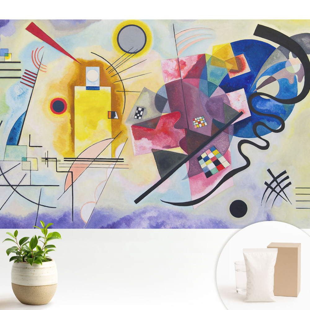 Forme abstracte cu modele colorate