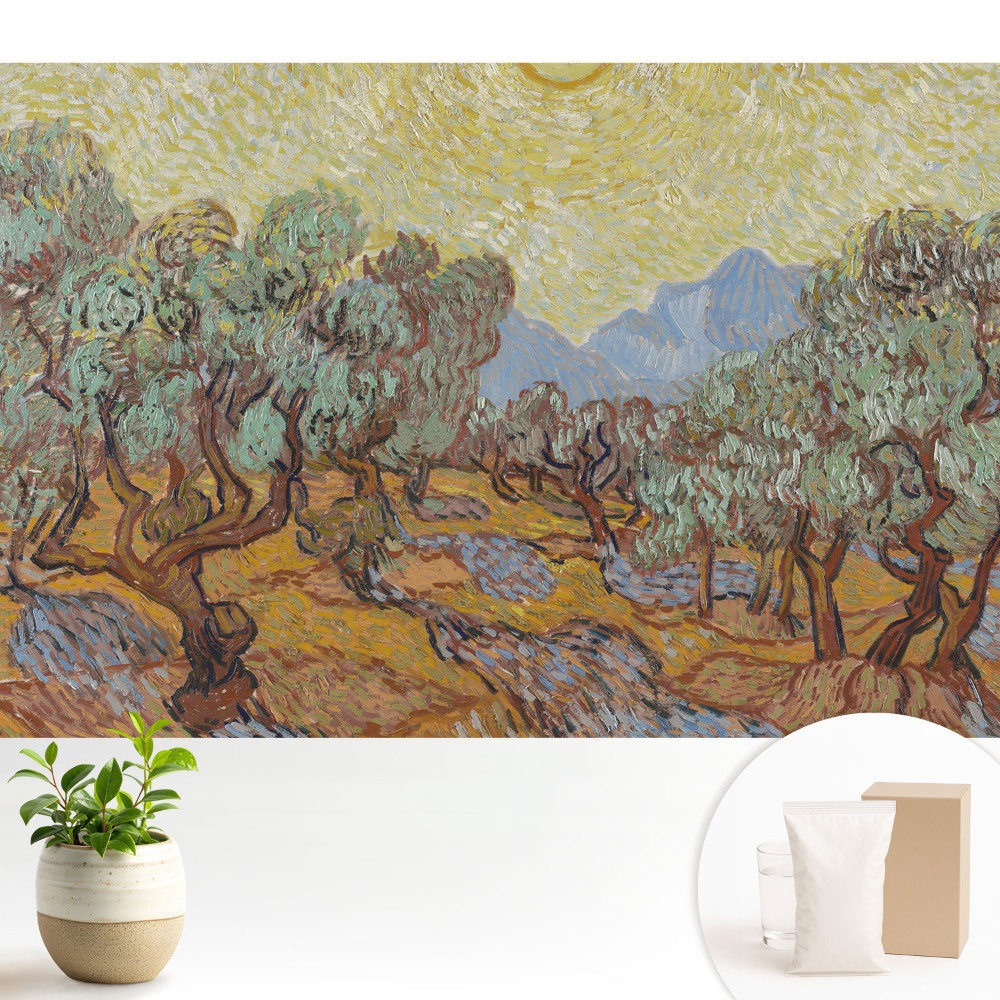 Un peisaj energic, plin de detalii colorate