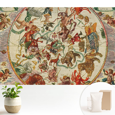 Cosmogramă clasică cu figuri mitologice