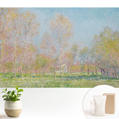 Peisaj impresionist al unui parc de primăvară