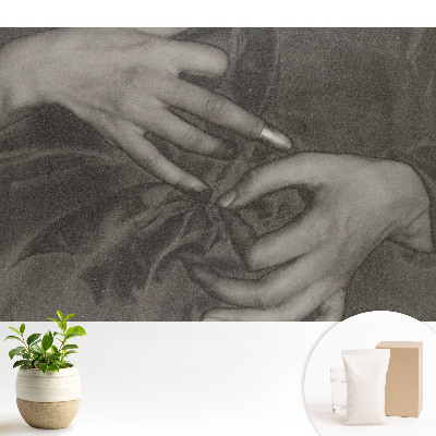 Mâini armonioase asupra materialului