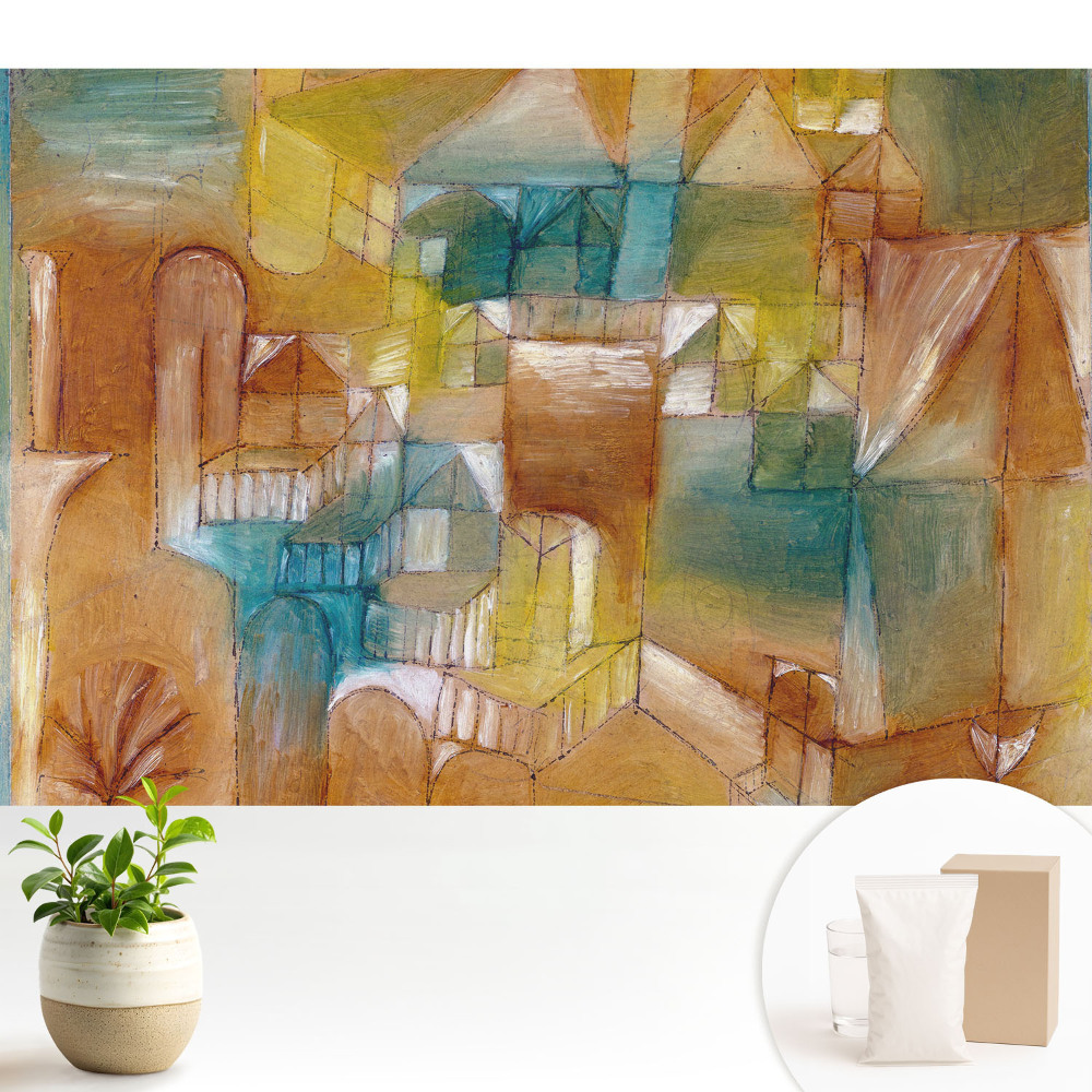 Un oraș abstract plin de armonie