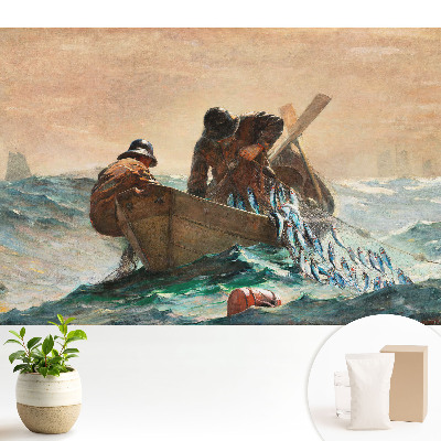 Pescari pe o mare furtunoasă