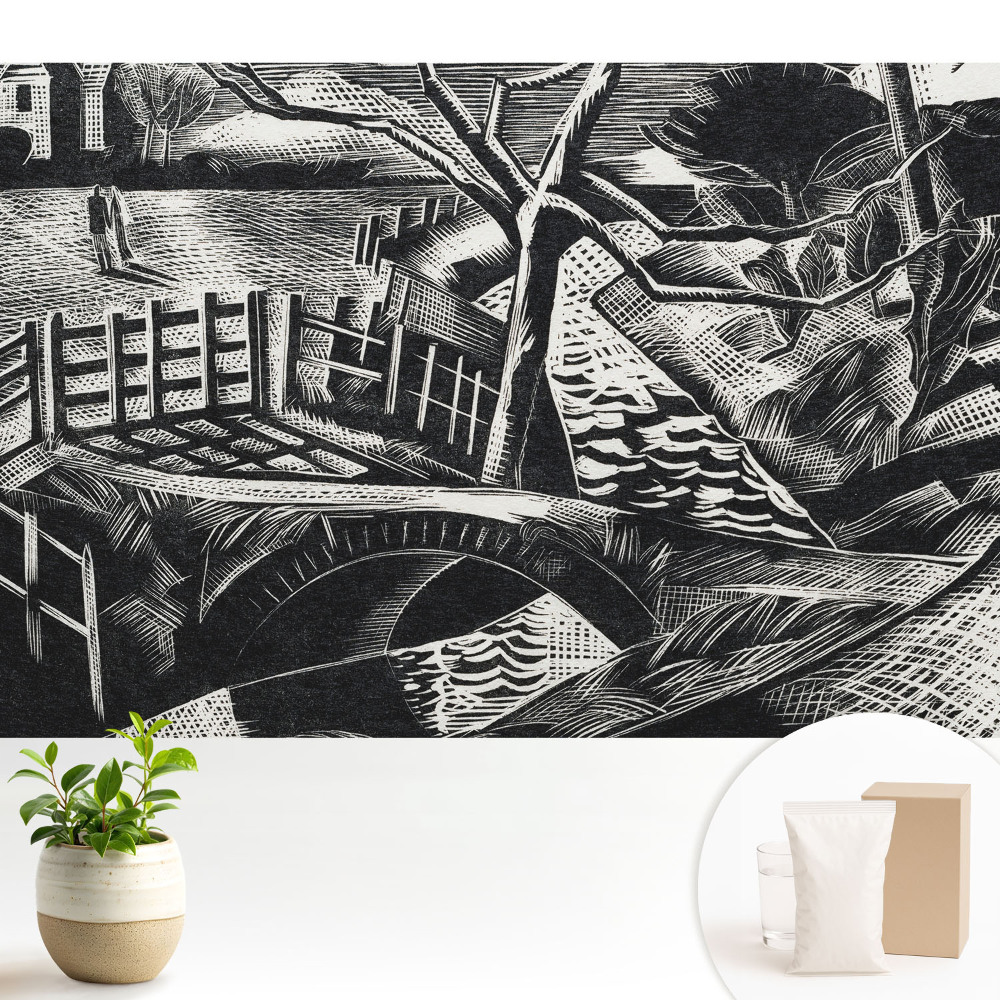 Compoziție geometrică clasică a unui peisaj urban