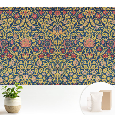 Flori clasice elegante într-o compoziție repetitivă