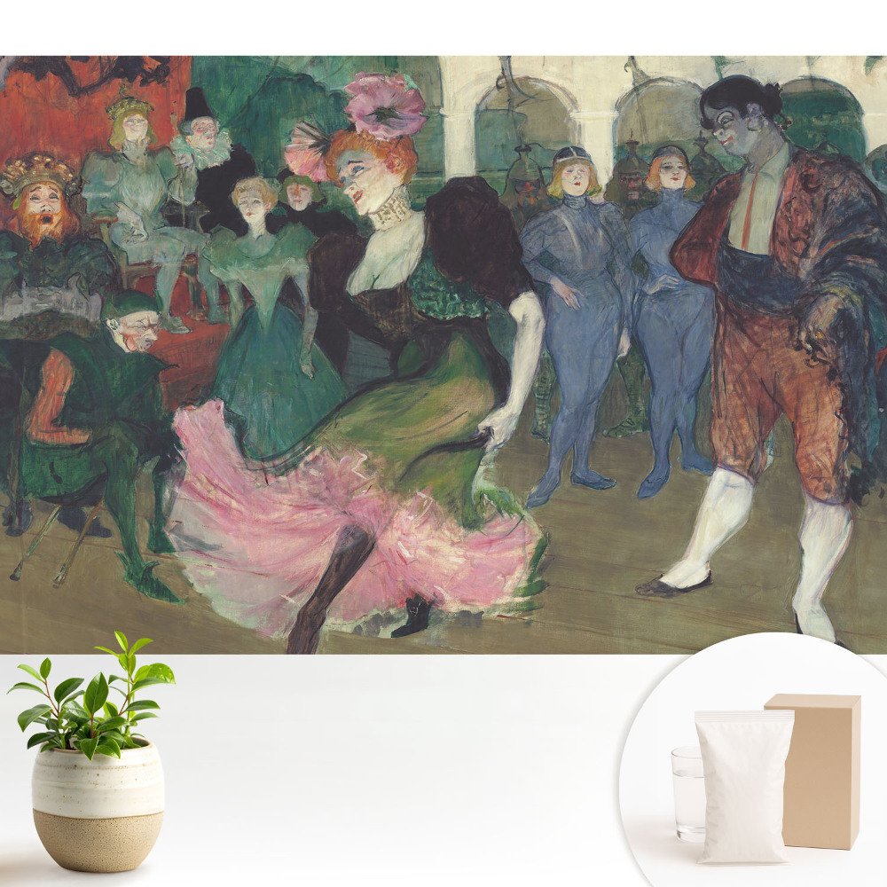 Minge retro colorată