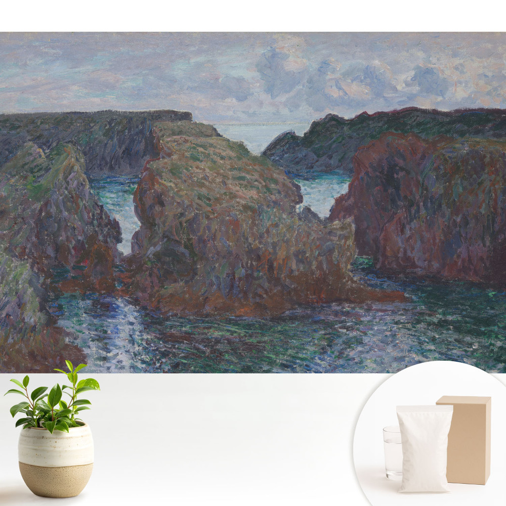 Impresionism pe coasta stâncoasă pitorească