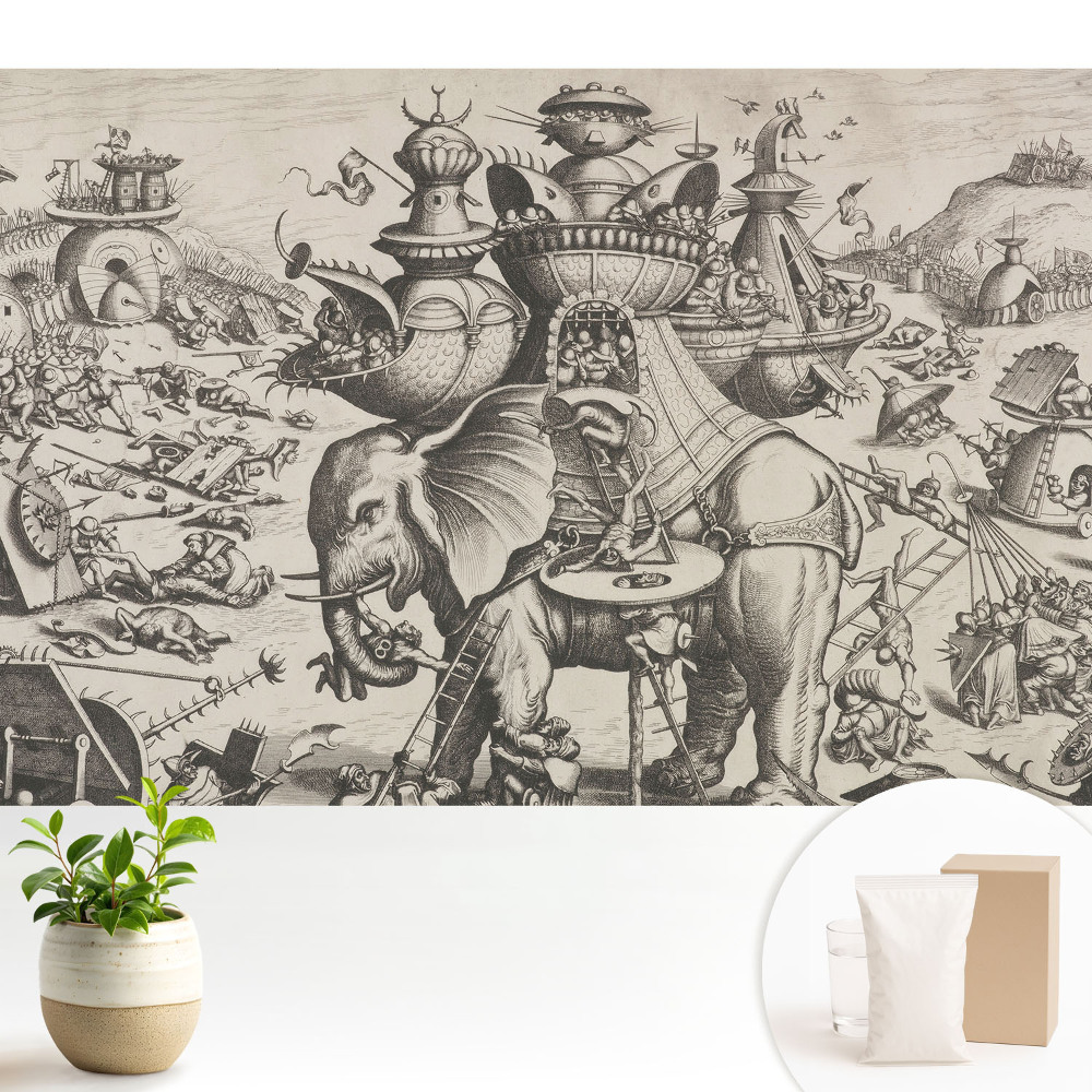 O luptă suprarealistă plină de detalii