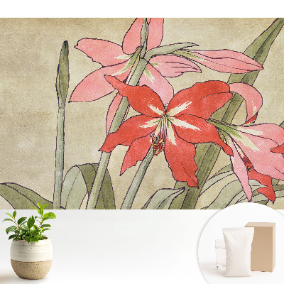 Compoziție florală retro, natură armonioasă