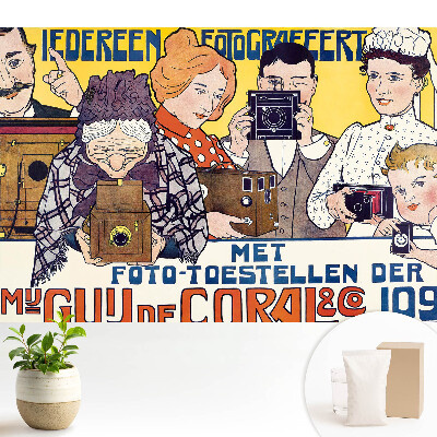 Reclamă retro cu cameră