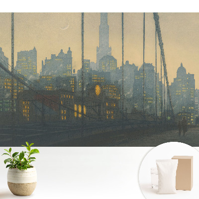 Un oraș nocturn plin de lumini