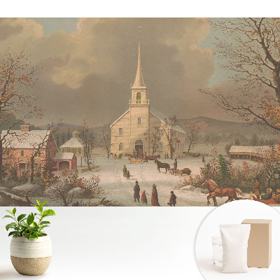 Scenă de gen de iarnă