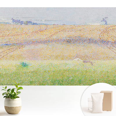 Un peisaj în culori pastelate plin de viață