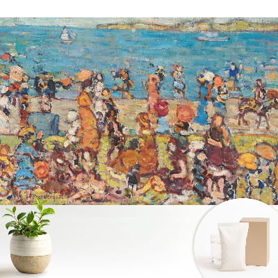 Culoare impresionistă pentru o zi pe plajă