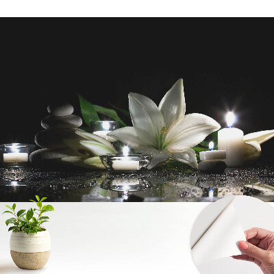 Crini cu pietre și lumânări