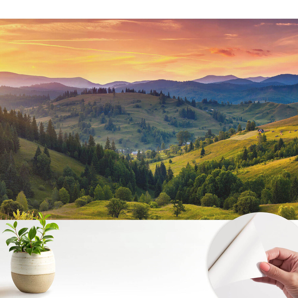 Dealuri pitorești ale peisajului montan