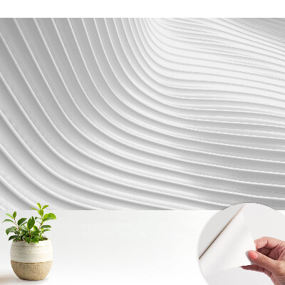 Structură minimalistă cu linii ondulate