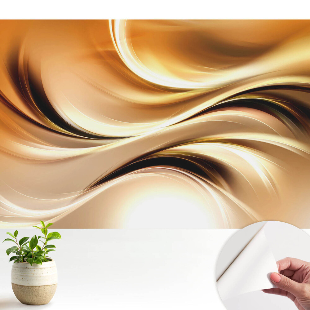 Abstracție dinamică plină de tonuri calde