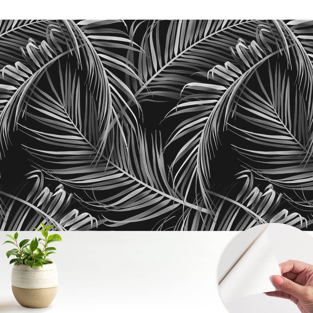 Motiv cu frunze de palmier, stil modern