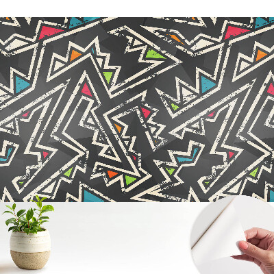 Modele în zig-zag pline de culoare