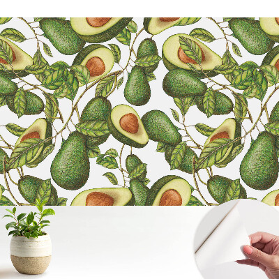 Avocado și frunze verzi în natură