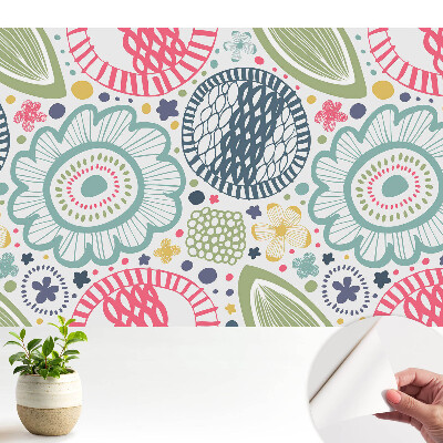 Flori contemporane și modele geometrice