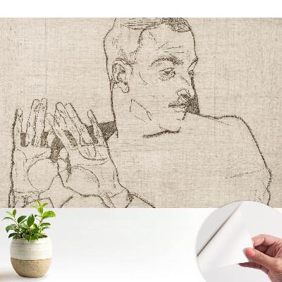 Schiță minimalistă a unei figuri și a unui gest