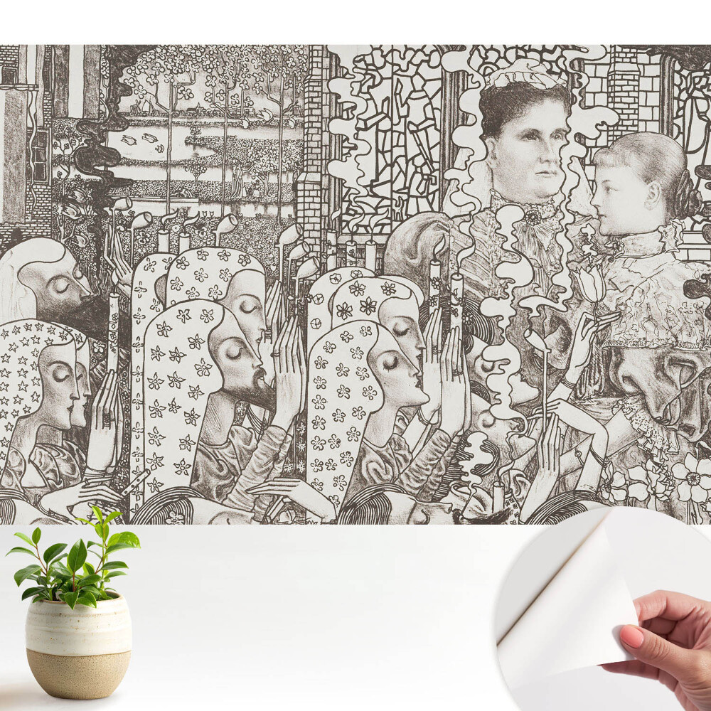 Portrete clasice și modele florale