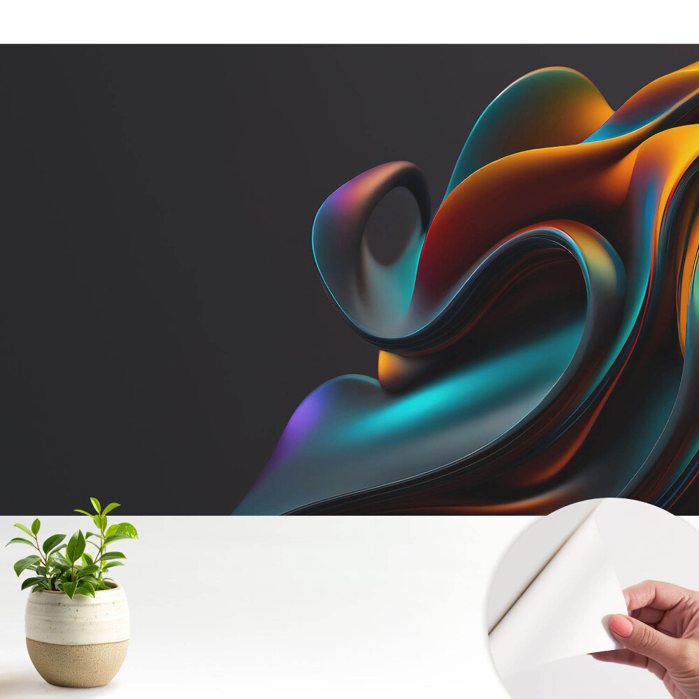 Vârtej abstract de culori