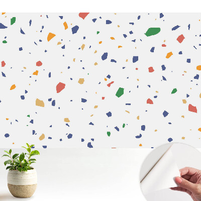 Abstracție colorată a haosului