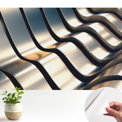 Valuri metalice într-un stil modern