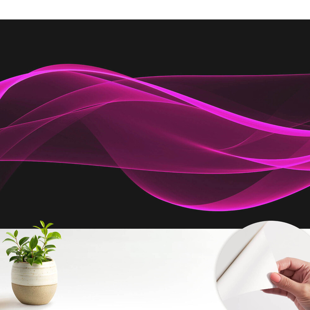 Panglici roz energice pe fundal negru