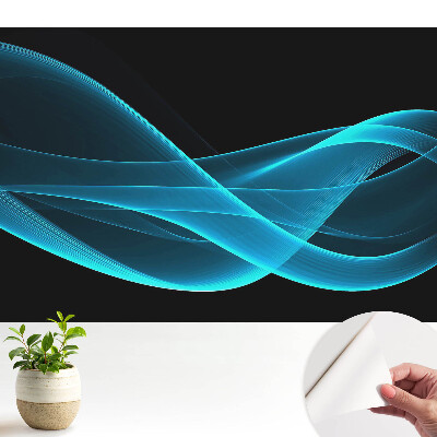 Valuri albastre abstracte