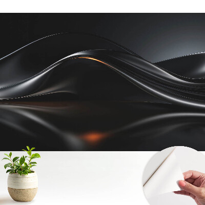 Linie metalică elegantă cu valuri