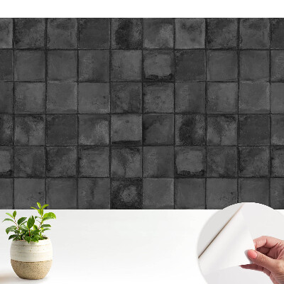 Plăci dreptunghiulare gri cu model geometric