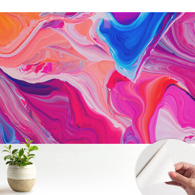 Abstracție colorată a mișcării