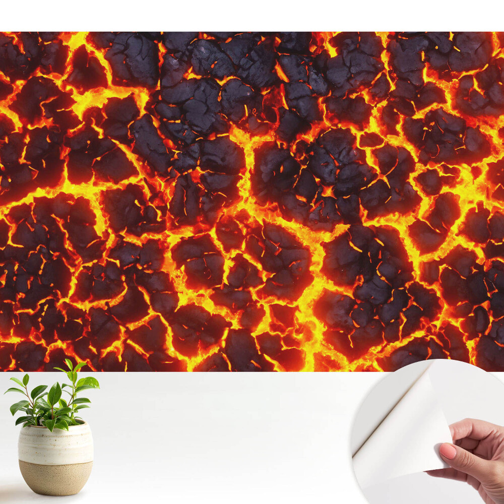 Model abstract energic de lavă