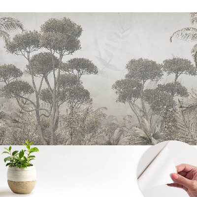 Armonie rustică a naturii, pădure exotică