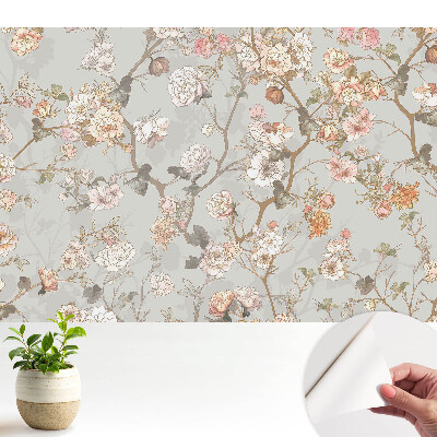 Motiv floral pastelat clasic