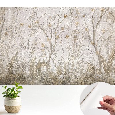 Grafică subtilă cu plante delicate