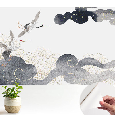 Macarale și nori în stil clasic, imprimat pe pânză