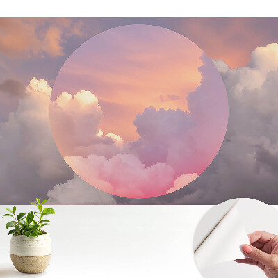 Armonie a norilor pastelați