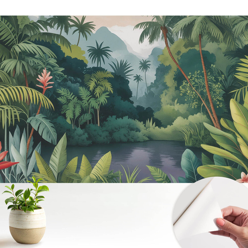 Armonie relaxantă în jungla tropicală